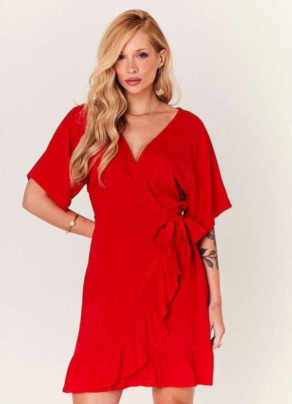 In Love - Vestido Beatriz Vermelho Vermelho 5