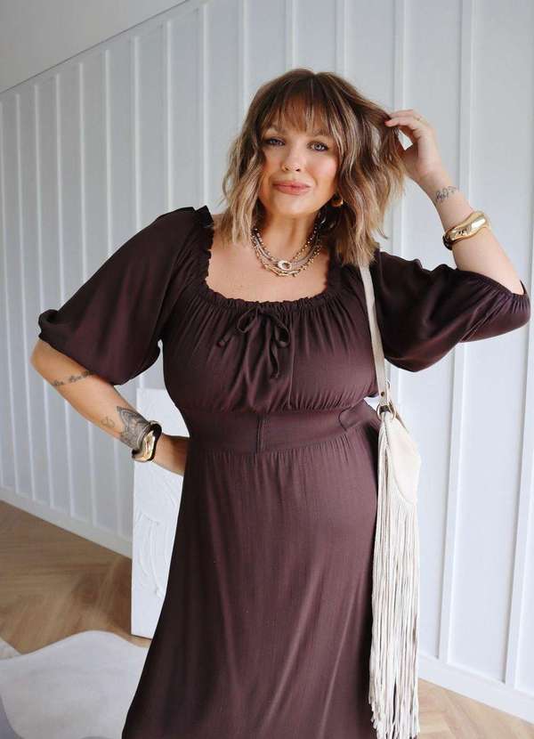 In Love - Vestido Julia Marrom Marrom 2