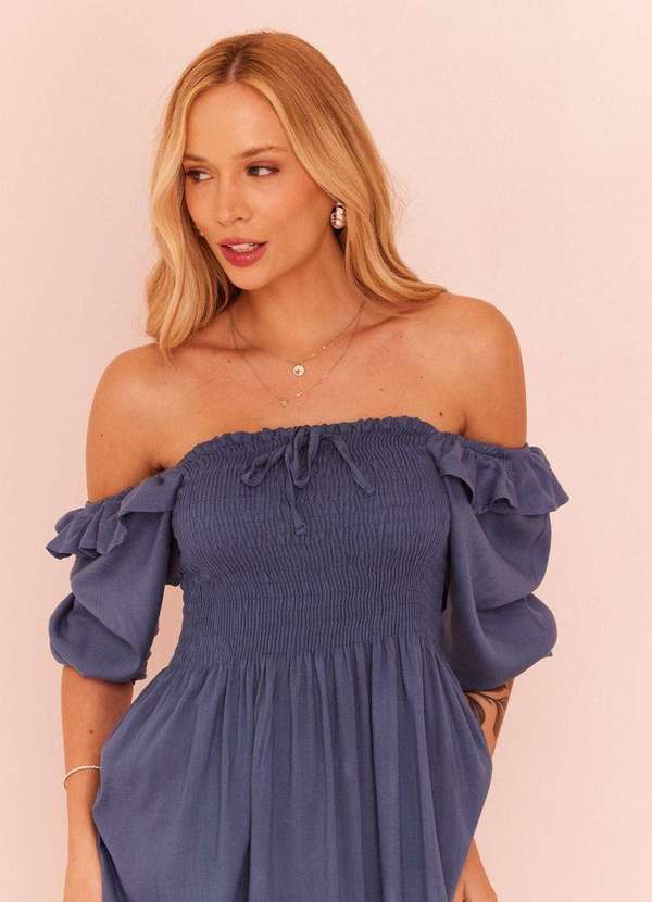 In Love - Vestido Midi Lua Azul Azul 5