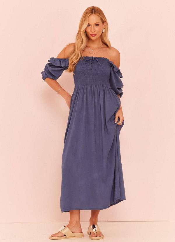 In Love - Vestido Midi Lua Azul Azul 6