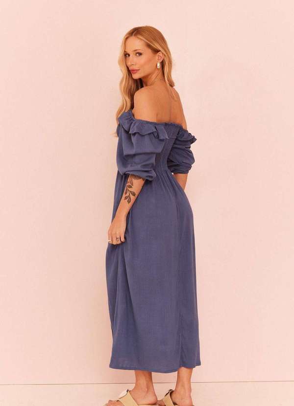 In Love - Vestido Midi Lua Azul Azul 8