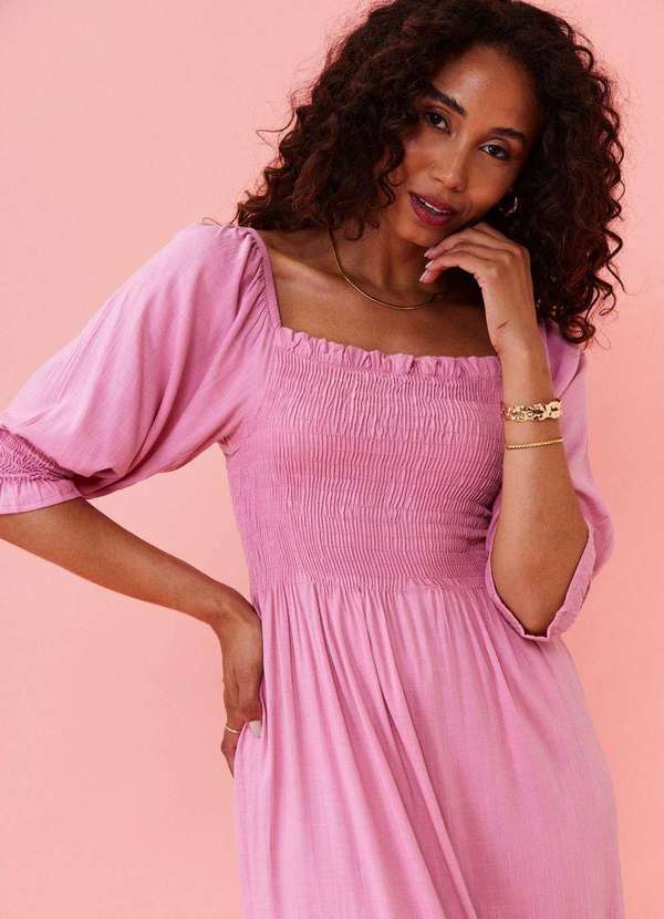 In Love - Vestido Pietra Rosa Rosa 10