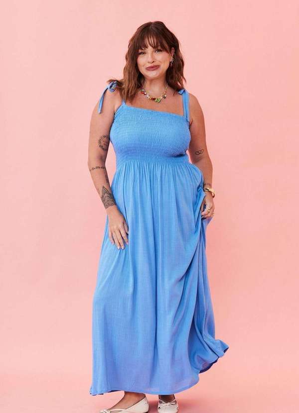 In Love - Vestido Serena Azul Azul