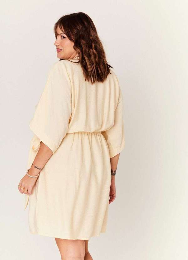 In Love - Vestido Transpassado Bruna Amarelo Amarelo 10