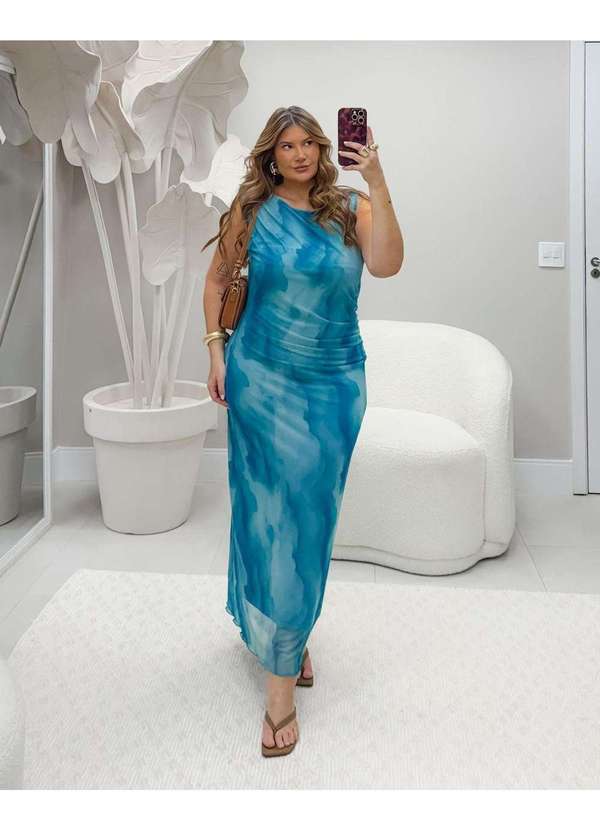 In Love - Vestido Tule Berlim Verde Verde