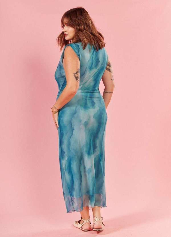 In Love - Vestido Tule Berlim Verde Verde 9