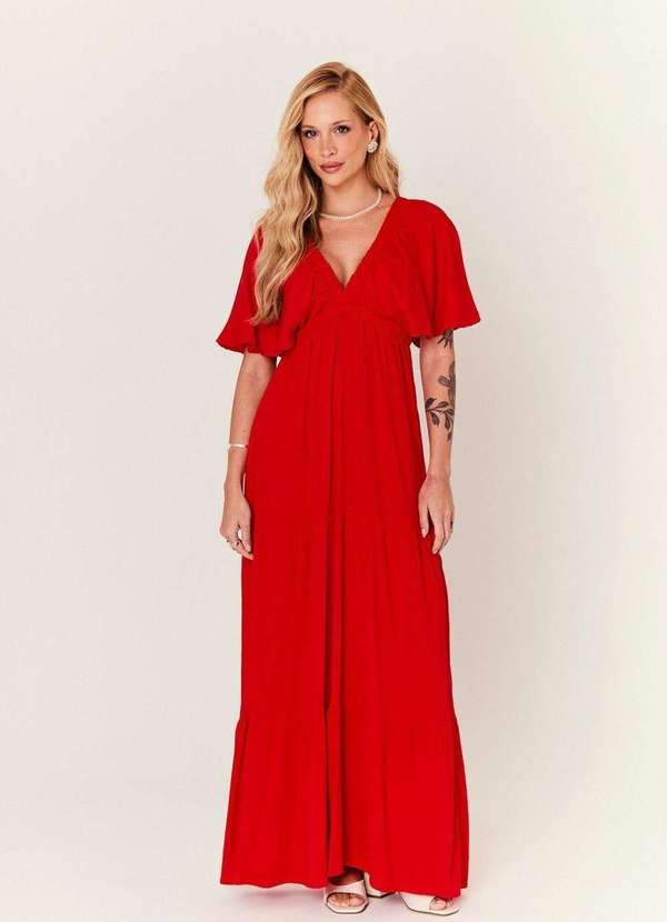 In Love - Vestido Vermelho Olivia Vermelho 5