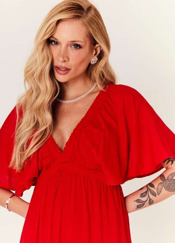 In Love - Vestido Vermelho Olivia Vermelho 7