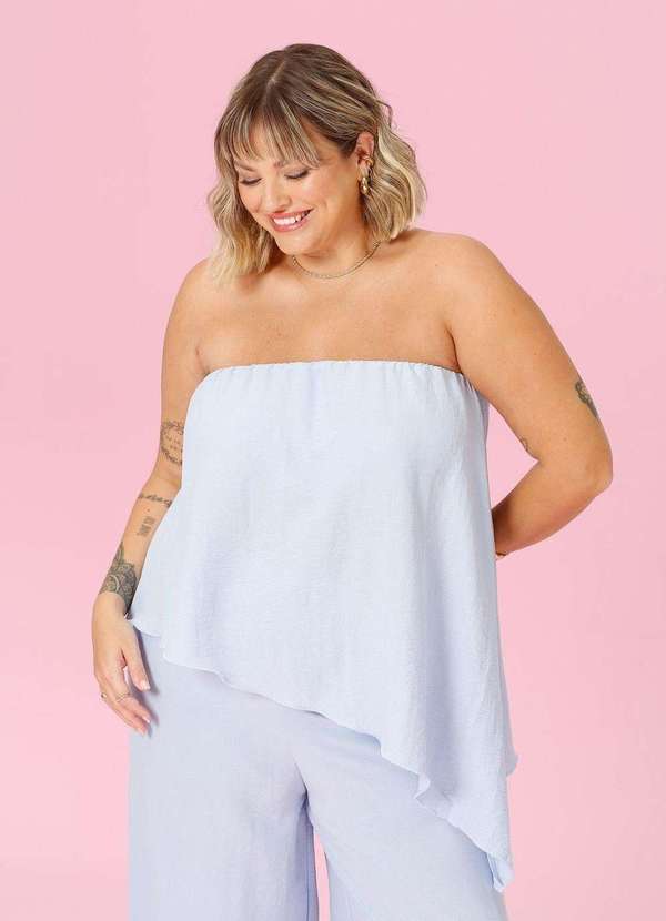 In Love - Blusa Tomara que Caia Juliana Azul Azul 3