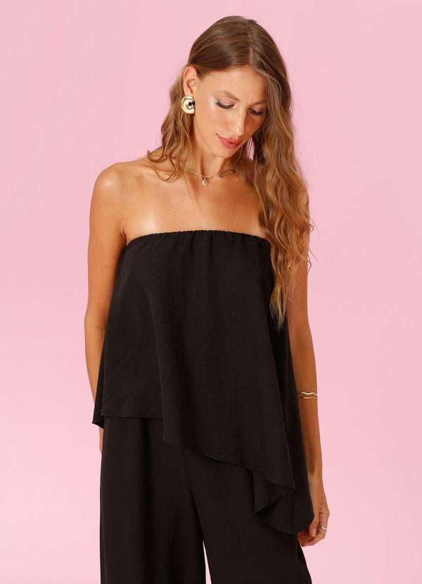 In Love - Blusa Tomara que Caia Juliana Preto Preto 4