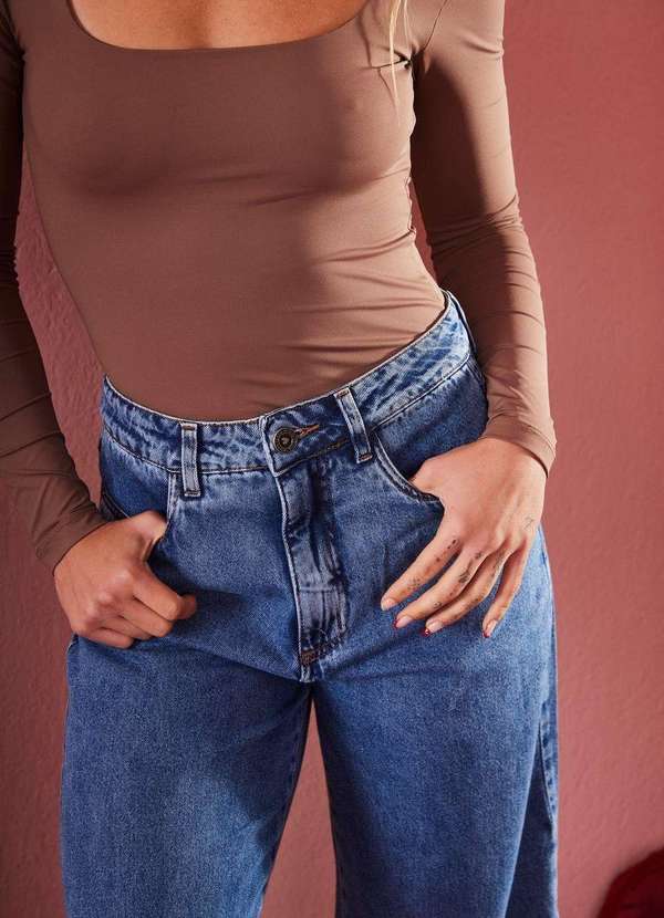 In Love - Body Poliamida Luiza Castanha Marrom 3