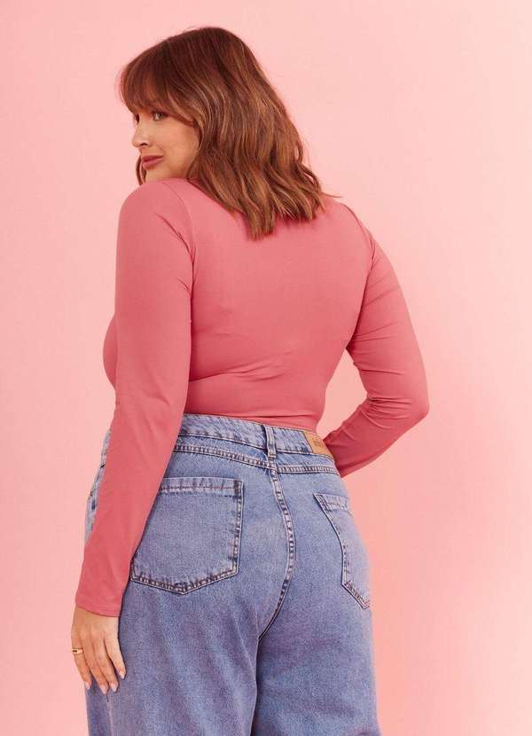 In Love - Body Poliamida Luiza Rosa Rosa 9