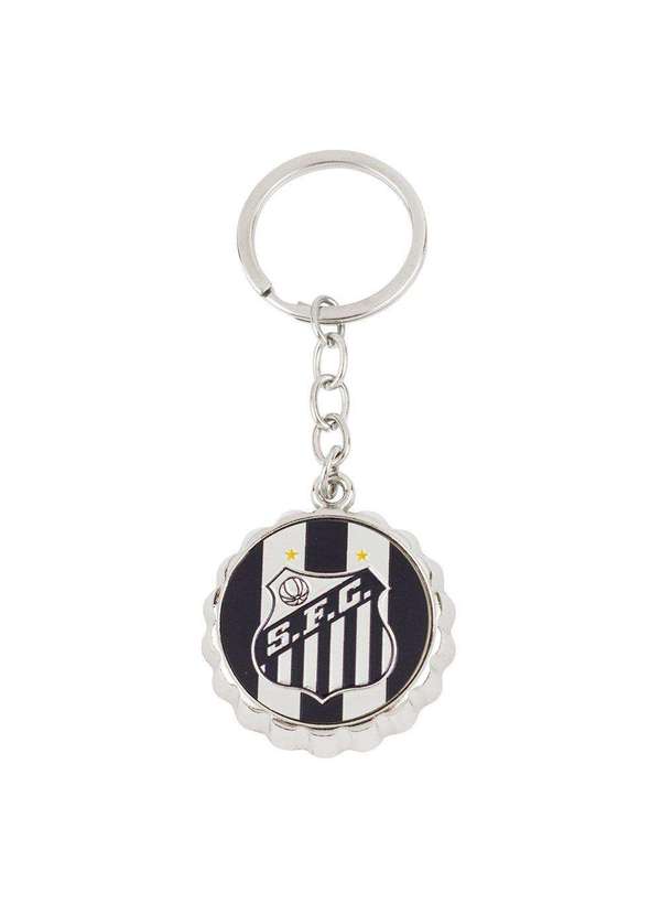 Minas de Presentes - Chaveiro Tampa Abridor Time 3.5cm - Santos Preto