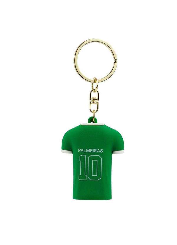 Minas de Presentes - Chaveiro Palmeiras Camisa em Pvc 6cm Oficial Verde 2