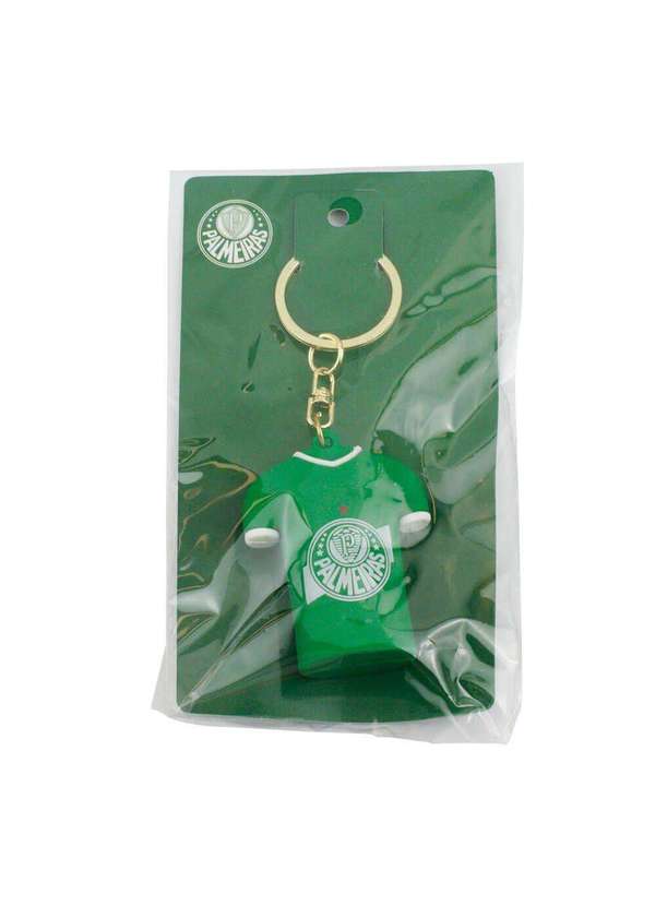 Minas de Presentes - Chaveiro Palmeiras Camisa em Pvc 6cm Oficial Verde 4