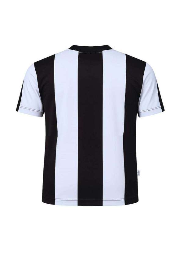 Revedor - Camiseta Santos Bebê Infantil Juvenil Listrada Oficial Branco 4