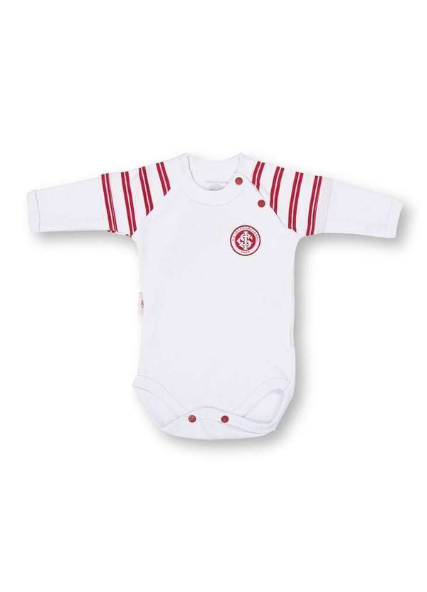Revedor - Body Bebê Internacional Manga Longa Oficial Branco