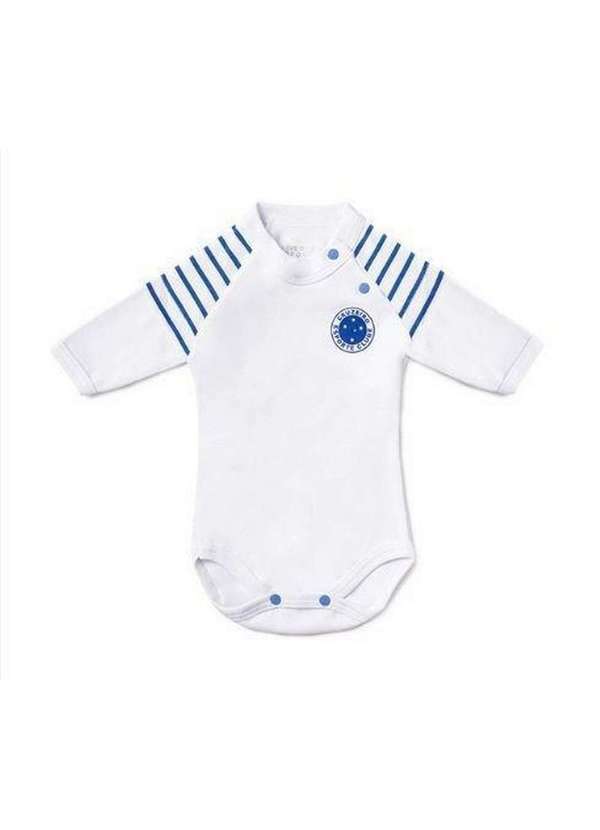 Revedor - Body Cruzeiro Manga Longa Oficial Branco 2