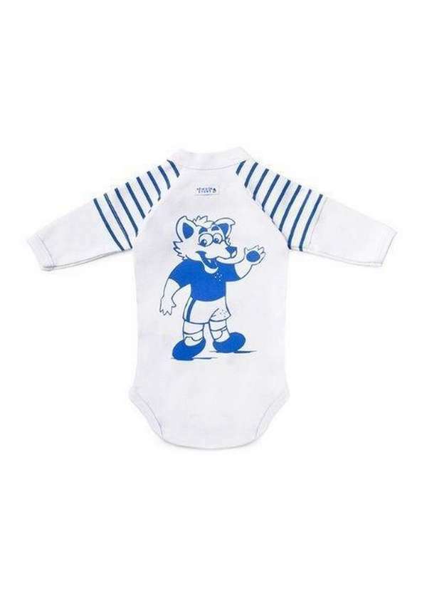 Revedor - Body Cruzeiro Manga Longa Oficial Branco 3