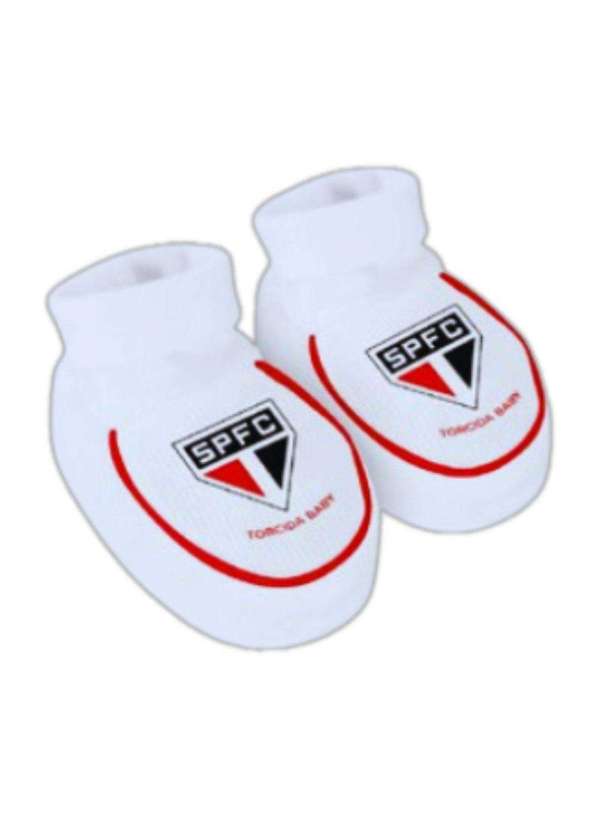 Torcida Baby - Body e Pantufa São Paulo Branco Torcida Baby Branco 2