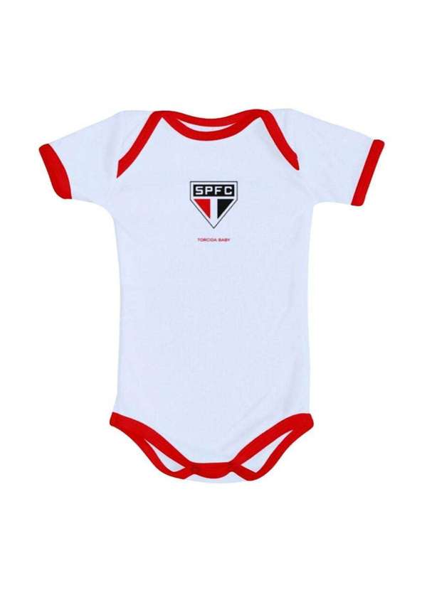 Torcida Baby - Body e Pantufa São Paulo Branco Torcida Baby Branco 3