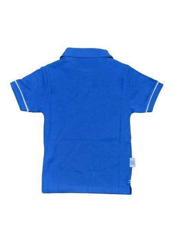 Revedor - Camisa Polo Infantil Cruzeiro Estrelas Oficial Azul 2