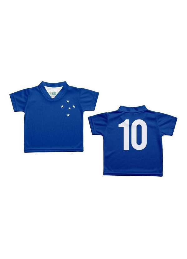 Torcida Baby - Camiseta Bebê Cruzeiro Azul Oficial - Torcida Baby Azul