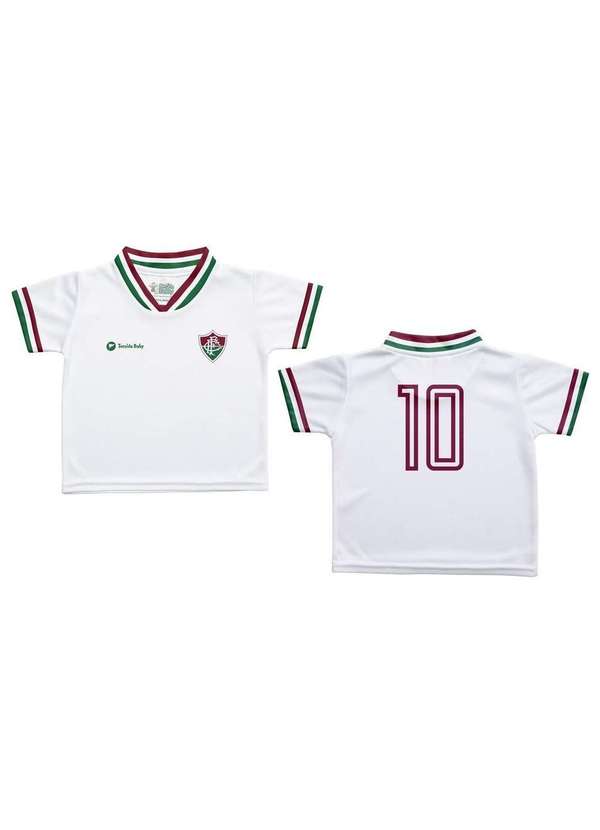 Torcida Baby - Camiseta Infantil Fluminense Branca - Torcida Baby Branco