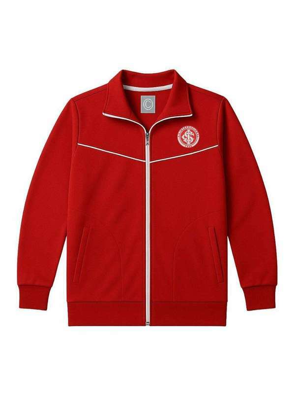 Revedor - Conjunto Agasalho Internacional Infantil Jaqueta e Calça Vermelho 3