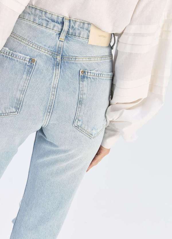 Laccord - Calca Anos 90 Destroyed Amaral Azul 3