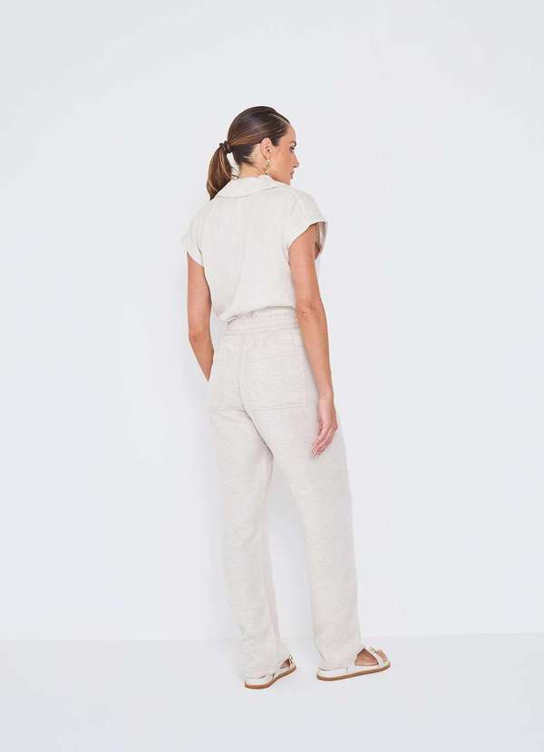 Laccord - Calca com Linho Comfort Branco 6