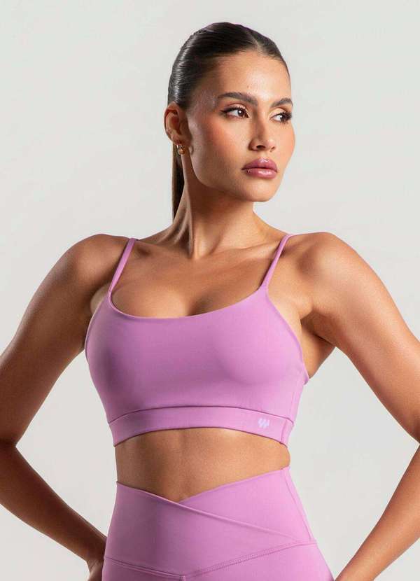Wemood - Top Básico Alças Finas Reguláveis Wemood - Lilás