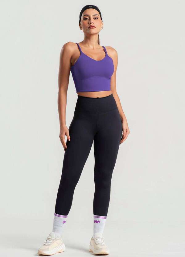 Wemood - Top com Alças Finas Reguláveis Wemood - Roxo 3