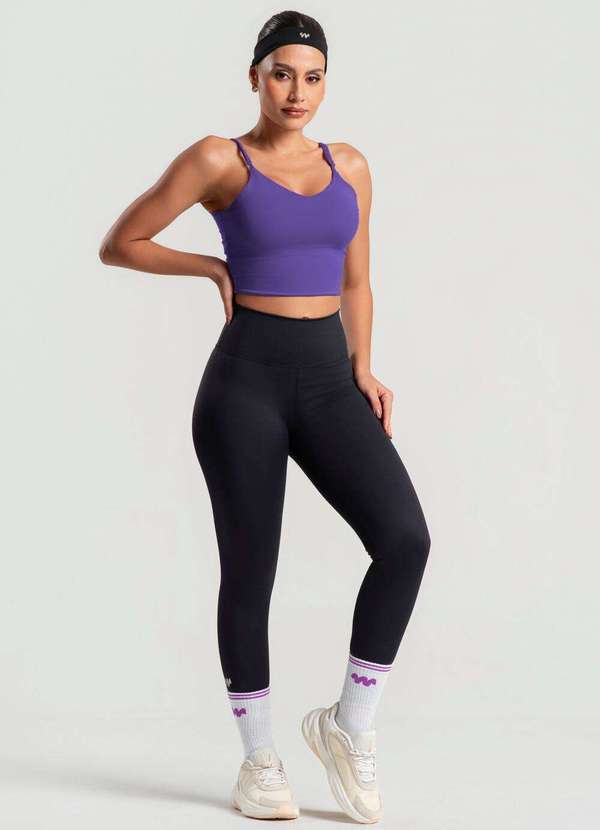 Wemood - Top com Alças Finas Reguláveis Wemood - Roxo 4