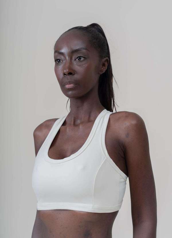 Wemood - Top Cruzado com Recortes Wemood - Offwhite