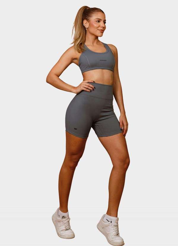 Wemood - Top Cruzado com Recortes Wemood - Grafite