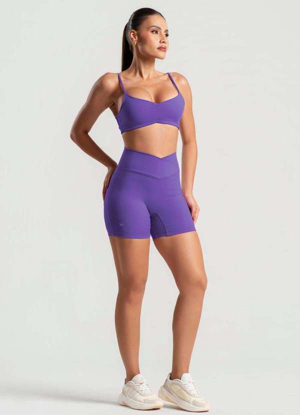 Wemood - Top Franzido com Alças Reguláveis Wemood - Roxo 2