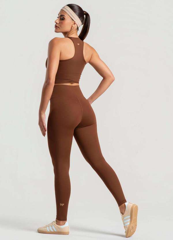 Wemood - Top Nadador com Recortes Wemood - Marrom 2