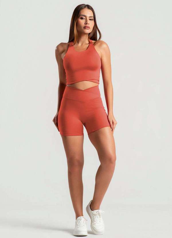 Wemood - Top Nadador com Recortes Wemood - Terracota 4