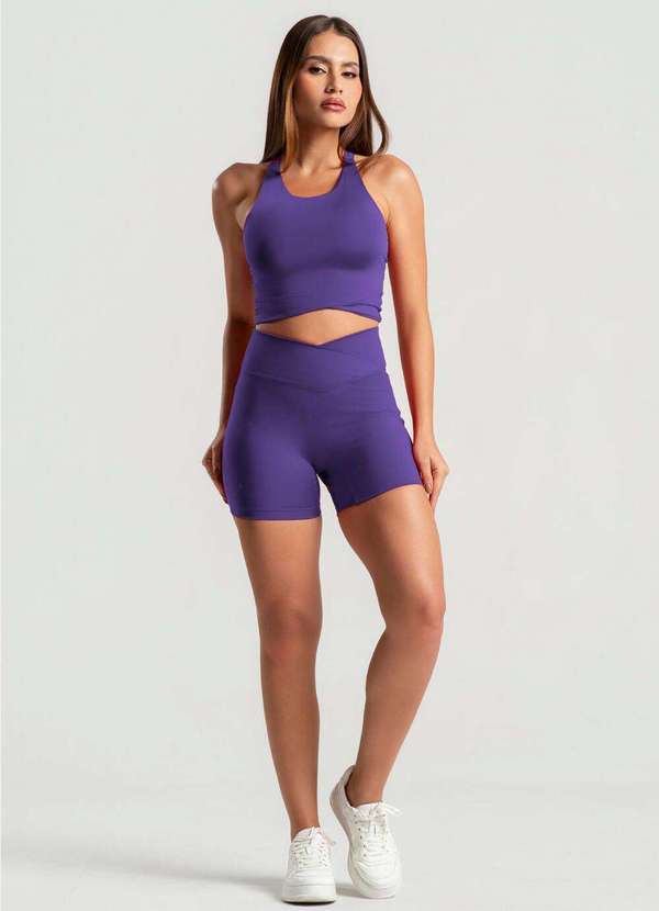 Wemood - Top Nadador com Recortes Wemood - Roxo 3
