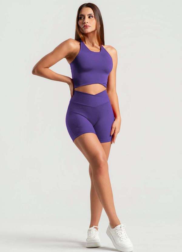 Wemood - Top Nadador com Recortes Wemood - Roxo 4
