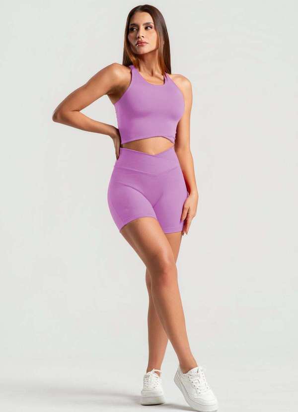 Wemood - Top Nadador com Recortes Wemood - Lilás 2