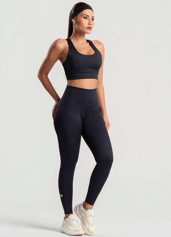 Wemood - Calça Legging Básica Poliamida Wemood - Preto