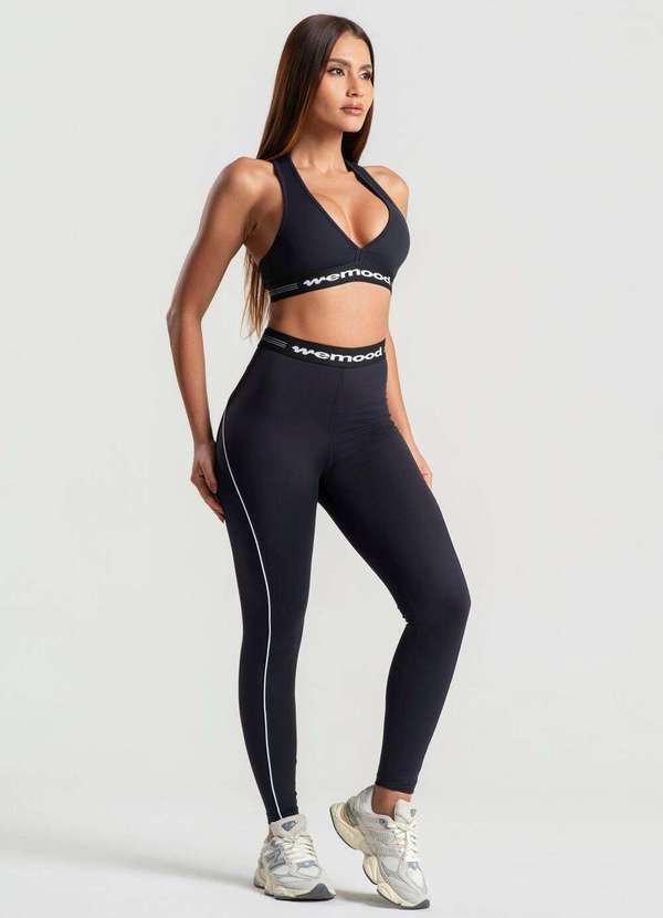 Wemood - Calça Legging com Elastico no Cós Wemood - Preto 1