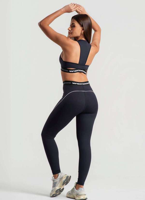 Wemood - Calça Legging com Elastico no Cós Wemood - Preto 2