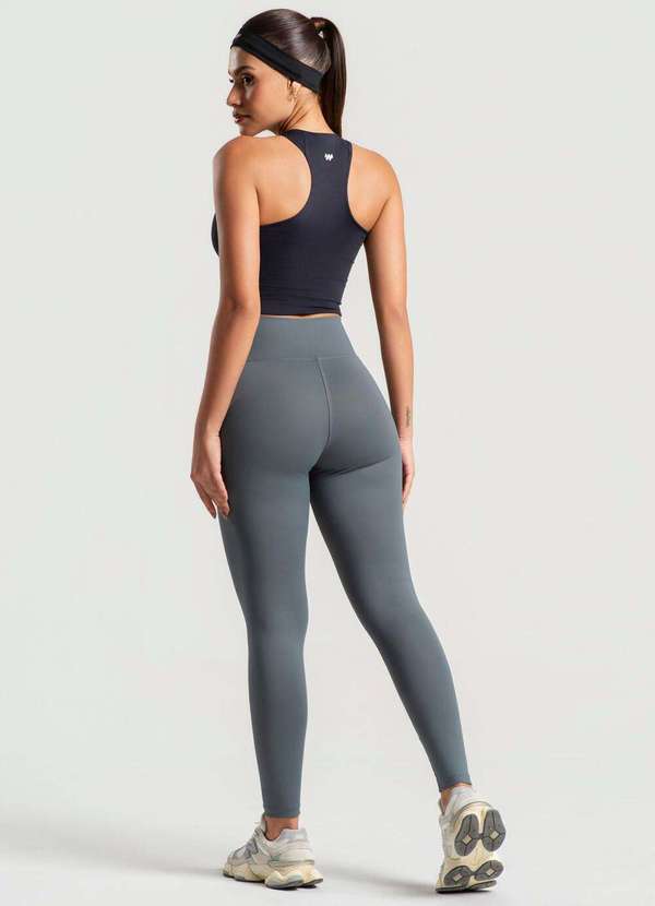 Wemood - Calça Legging Cós Cruzado Poliamida Wemood - Grafite 2