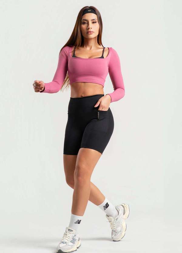 Wemood - Bermuda Suplex Poliamida com Bolsos Preta Wemood Preto