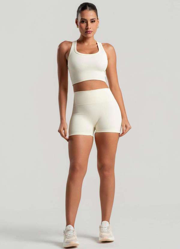 Wemood - Shorts Canelado Empina Bumbum Wemood - Offwhite