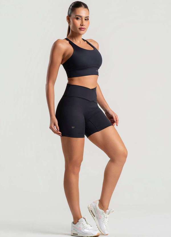 Wemood - Shorts Cós Cruzado Wemood - Preto