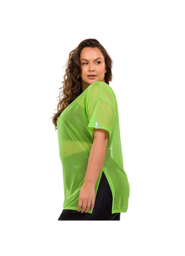 Donna Carioca - Blusão de Tule Verde Iguana com Fita Emborrachada Verde 5